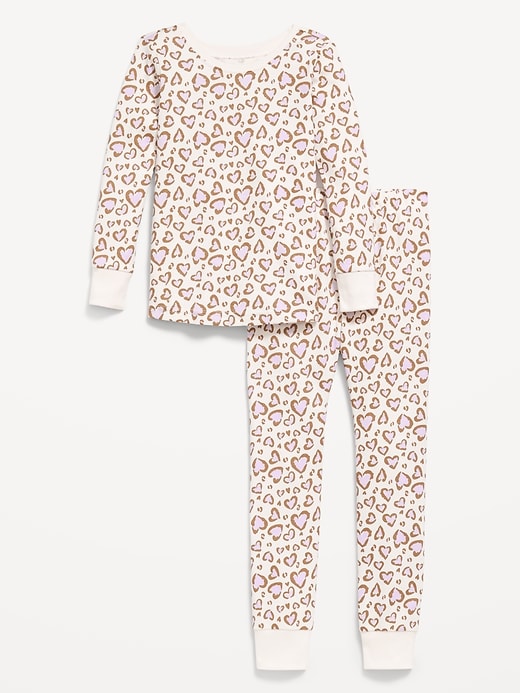 Image number 1 showing, Printed Snug-Fit Pajama Set for Toddler & Baby