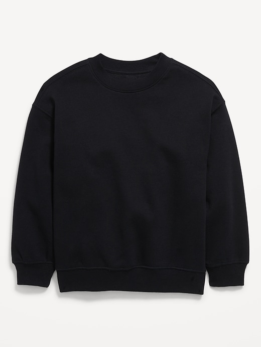 Image number 1 showing, Favorite Fleece Oversized Crew-Neck Sweatshirt for Boys