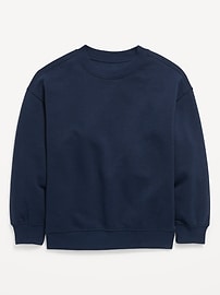 Image number 2 showing, Favorite Fleece Oversized Crew-Neck Sweatshirt for Boys