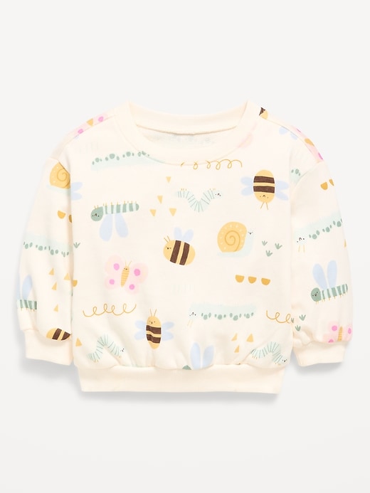 Image number 1 showing, Printed Crew-Neck Sweatshirt for Baby