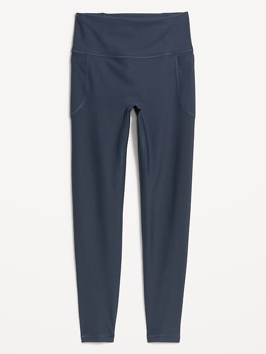 Image number 8 showing, Extra-High Waisted PowerSoft Boundless 7/8 Pocket Leggings – No Front Seam
