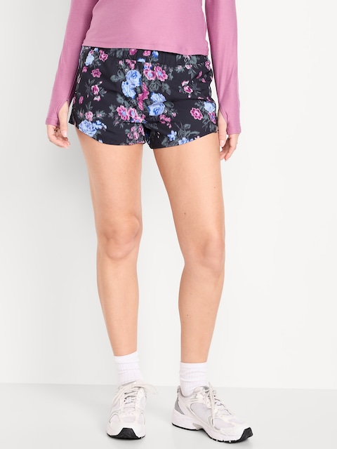 Mid-Rise StretchTech Run Shorts -- 3-inch inseam