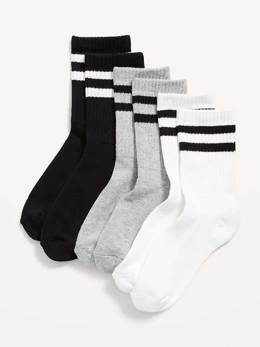 L'image numéro 1 présente Chaussettes unisexes pour Enfant (paquet de 3 paires)