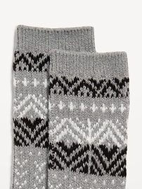 Image number 2 showing, Fair Isle Crew Socks for Women