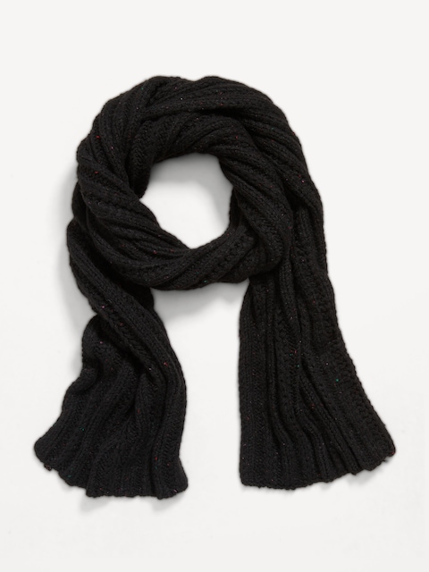 Chunky Scarf for Women - Blackjack