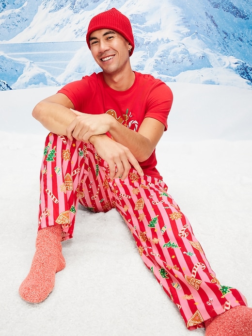 Image number 1 showing, Flannel Pajama Pants for Men