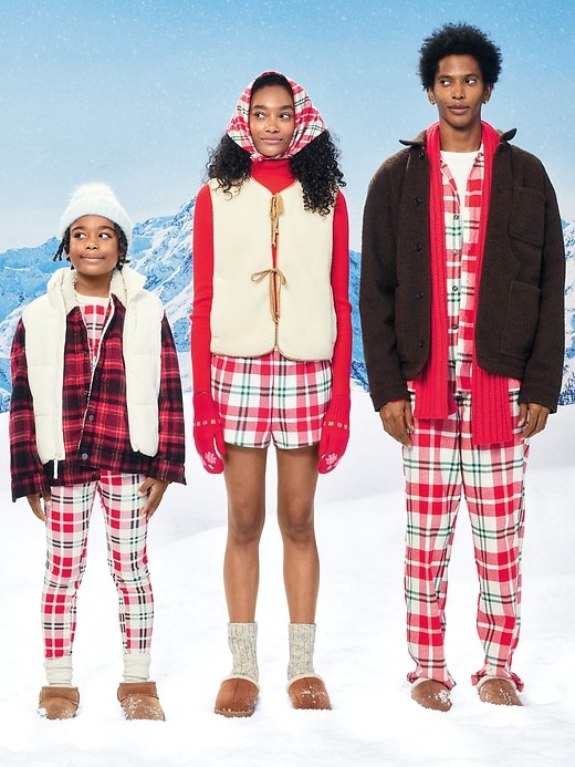 L'image numéro 9 présente Short de pyjama en tissu gaufré à taille haute pour femme