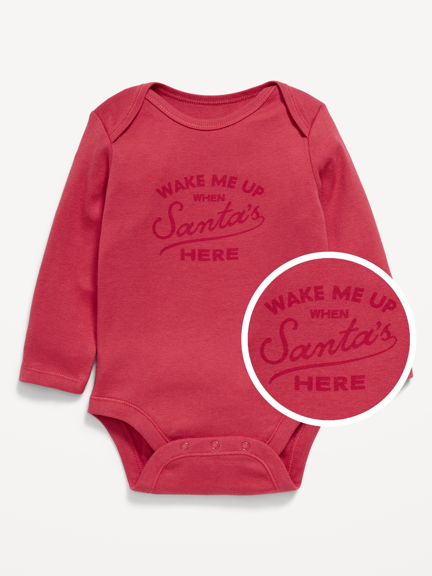 Long-Sleeve Graphic Bodysuit for Baby