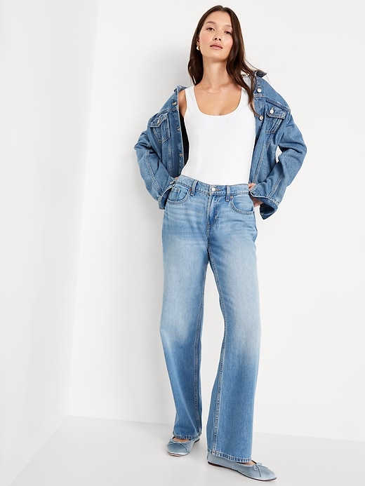 Image number 3 showing, Double-Layer Scoop-Neck Bodysuit