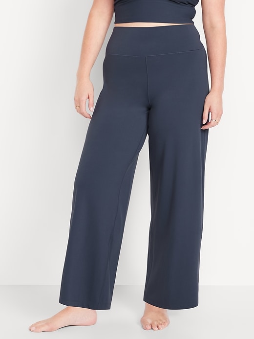 Image number 4 showing, High-Waisted StudioSmooth Wide-Leg Pants