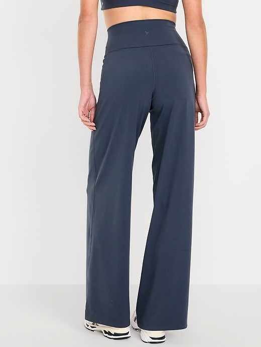 Image number 2 showing, High-Waisted StudioSmooth Wide-Leg Pants