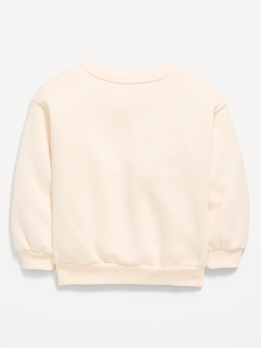Image number 3 showing, Crew-Neck Graphic Sweatshirt for Toddler Girls