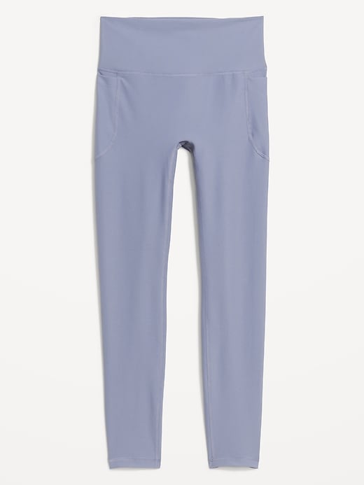 Image number 8 showing, Extra-High Waisted PowerSoft Boundless 7/8 Pocket Leggings – No Front Seam