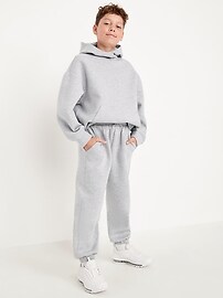 L'image numéro 5 présente Pantalon de jogging coupe généreuse en molleton raffiné pour garçon