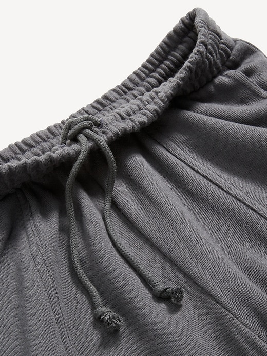 L'image numéro 5 présente Pantalon cargo en coton ouaté à jambe large et à taille haute PurConfort