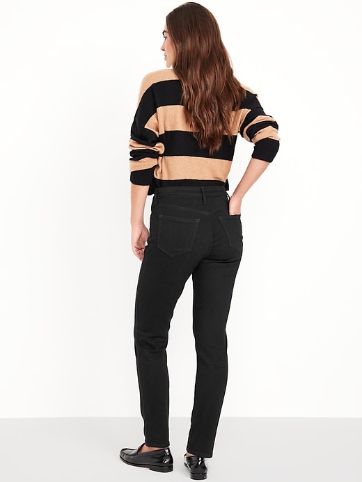 Image number 3 showing, High-Waisted Rockstar Super-Skinny Jeans