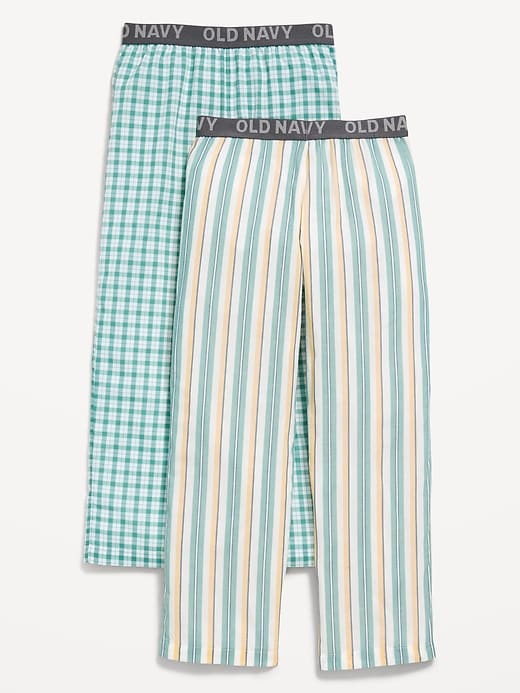 Image number 2 showing, Printed Poplin Straight-Leg Pajama Pants 2-Pack for Boys