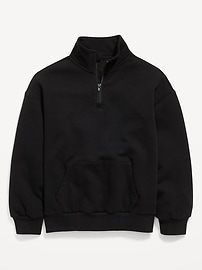 Image number 2 showing, Favorite Fleece Oversized Quarter-Zip for Boys