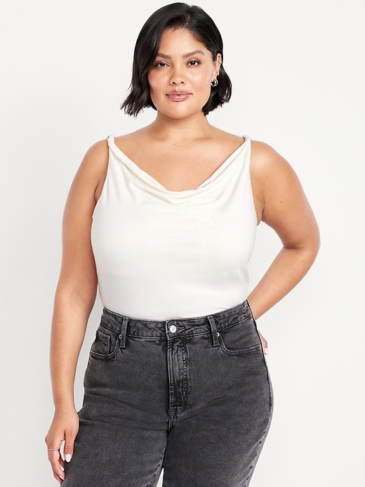 Image number 7 showing, Cowl-Neck Twist-Strap Top