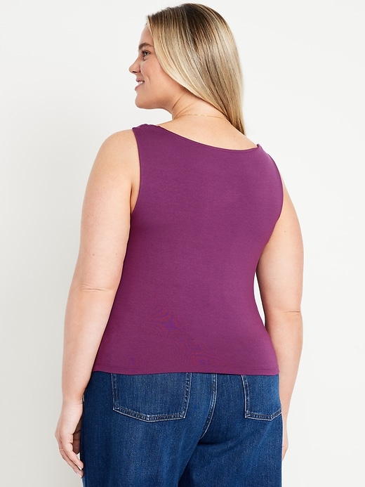 Image number 8 showing, Cowl-Neck Twist-Strap Top