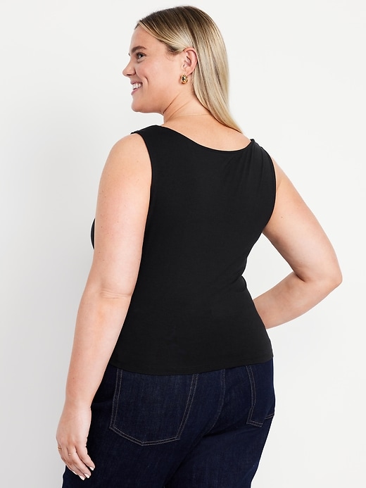Image number 7 showing, Cowl-Neck Twist-Strap Top