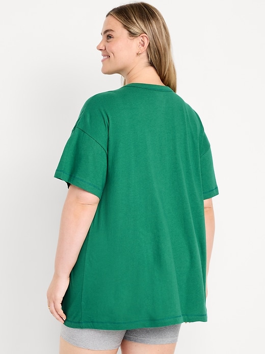 Image number 8 showing, Oversized EveryWear Tunic T-Shirt