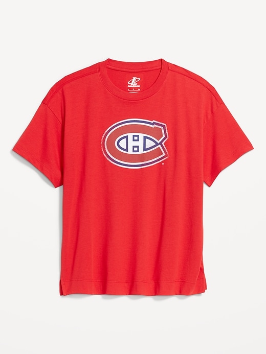 Image number 1 showing, NHL Crew-Neck T-Shirt for Women