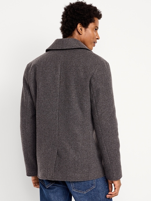 Image number 2 showing, Slim Fit Double Breasted Peacoat