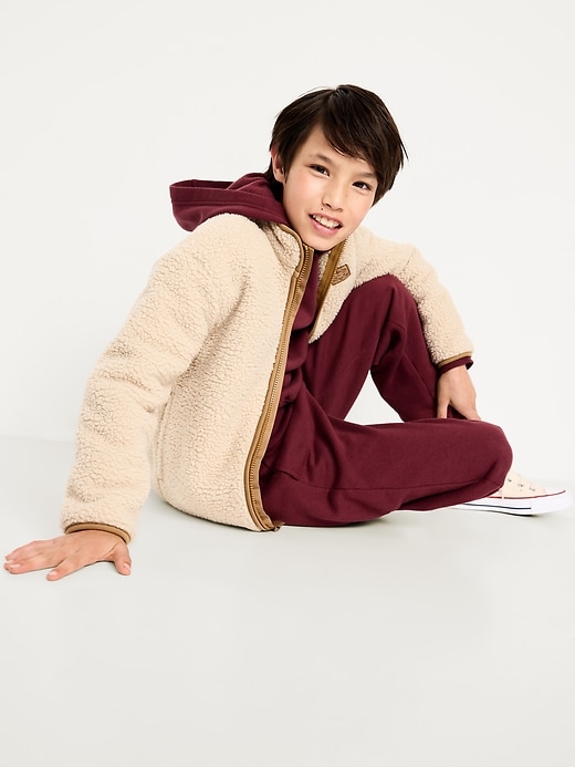 Image number 3 showing, Favorite Fleece Baggy Jogger Sweatpants for Boys