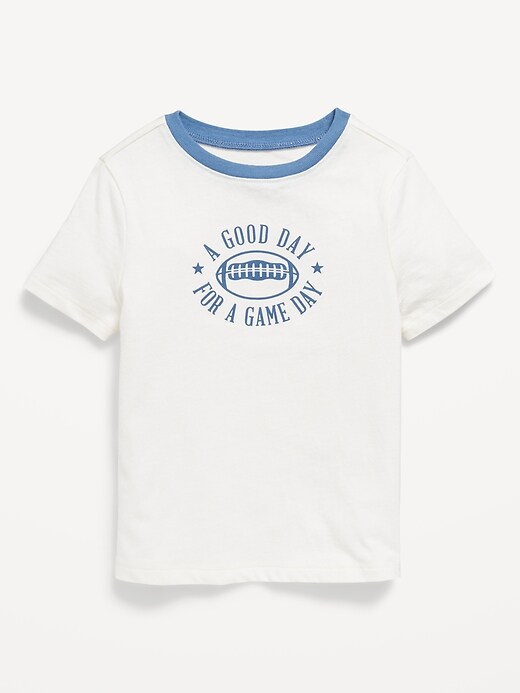 Image number 1 showing, Short-Sleeve Unisex Graphic T-Shirt for Toddler