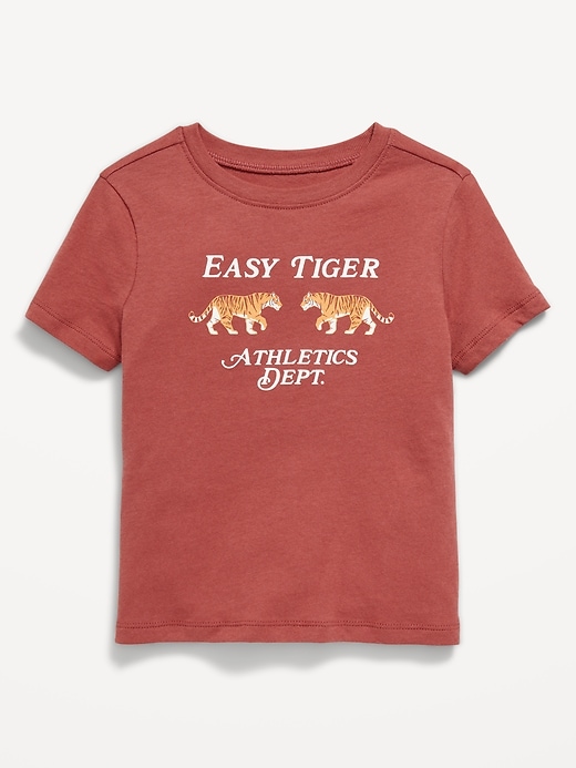 Image number 1 showing, Short-Sleeve Unisex Graphic T-Shirt for Toddler