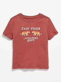 Image number 1 showing, Short-Sleeve Unisex Graphic T-Shirt for Toddler
