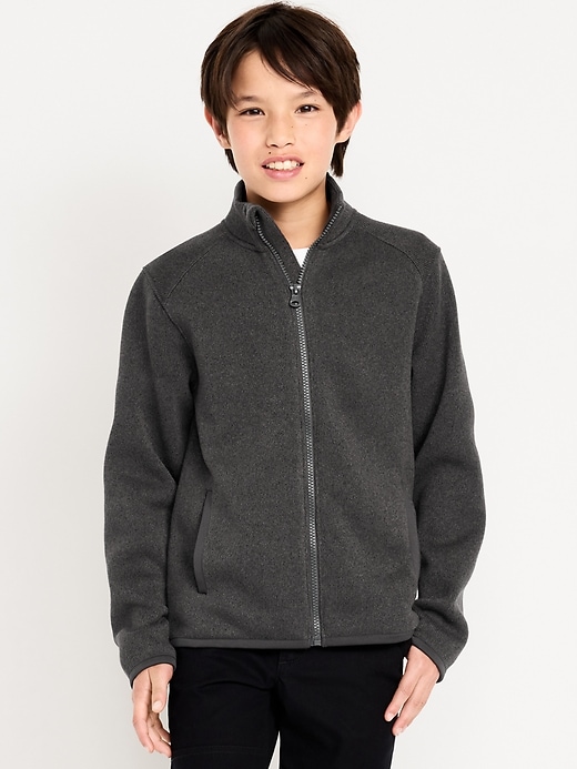Image number 1 showing, Sweater-Fleece Full-Zip for Boys