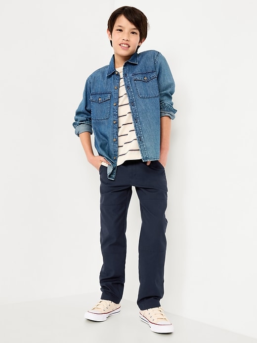 Image number 3 showing, Canvas Straight-Leg Utility Pants for Boys