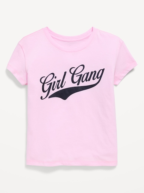 Short-Sleeve Graphic T-Shirt for Girls