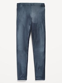L'image numéro 2 présente Legging à motif métallisé scintillant pour fille