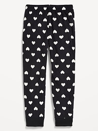 Image number 2 showing, Microfleece Plaid Pajama Jogger Pants for Girls