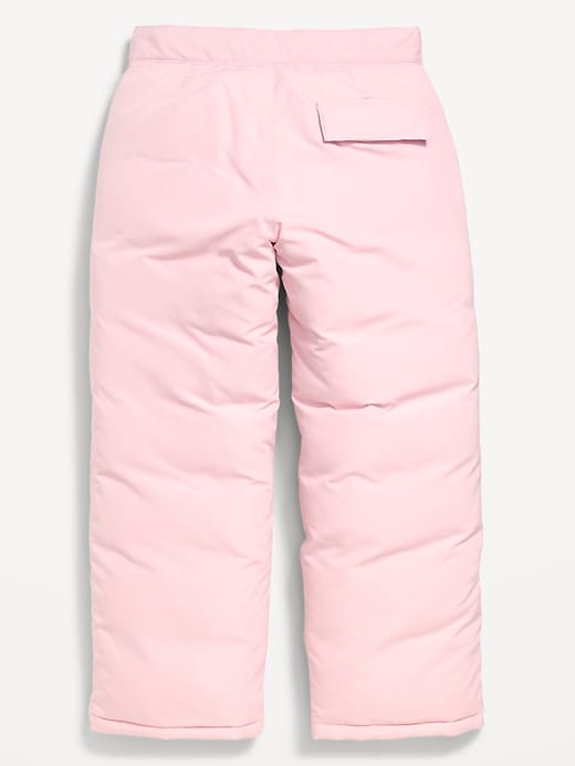Image number 2 showing, Water-Resistant Snow Pants for Girls
