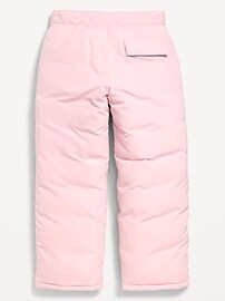 Image number 2 showing, Water-Resistant Snow Pants for Girls