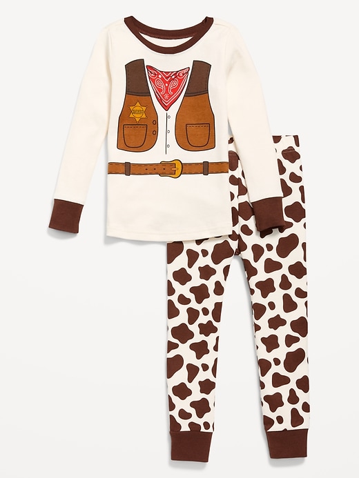Image number 2 showing, Printed Snug-Fit Pajama Set for Toddler & Baby