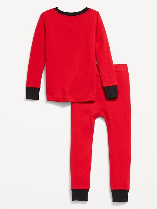 Image number 3 showing, Snug-Fit Graphic Pajama Set for Toddler & Baby