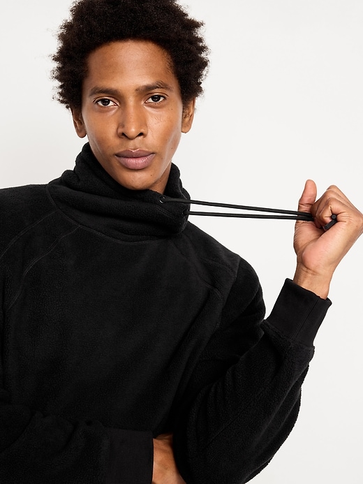 Image number 3 showing, Funnel Neck Microfleece Pullover