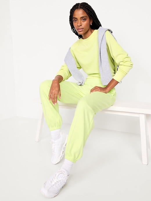 Image number 3 showing, High-Waisted SoComfy Jogger Sweatpants