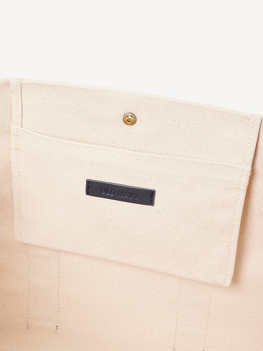 Image number 4 showing, Large Canvas Tote Bag