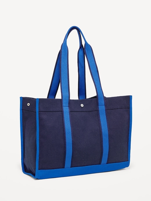 Image number 2 showing, Large Canvas Tote Bag
