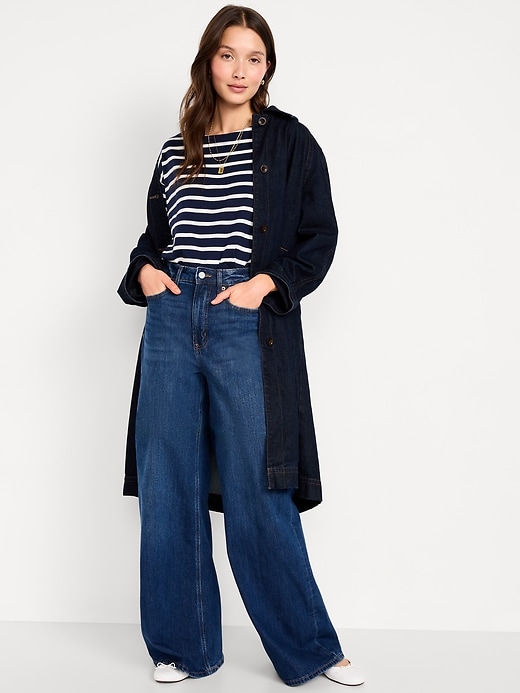 Image number 3 showing, Long-Sleeve Mariner Loose T-Shirt