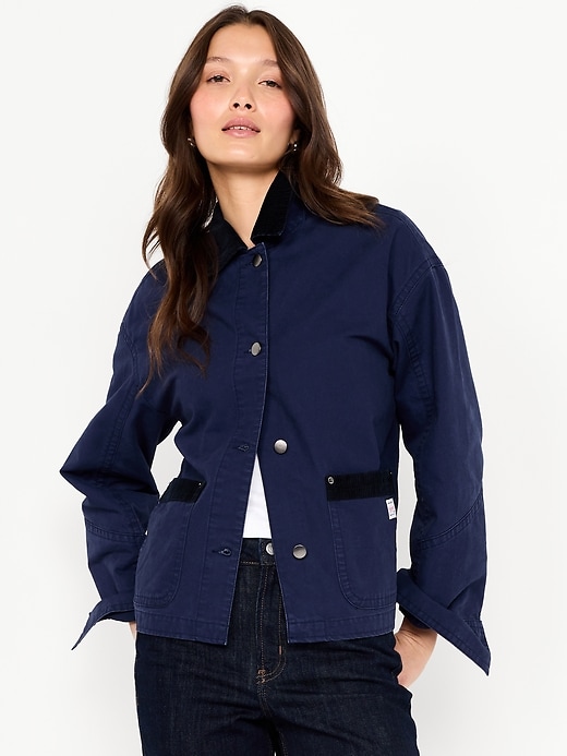 Image number 1 showing, Canvas Barn Jacket