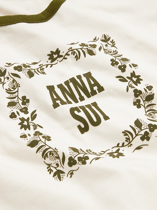Image number 4 showing, Old Navy x Anna Sui Ringer Tee