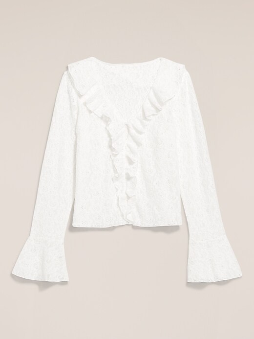 L'image numéro 5 présente Haut en dentelle à motif floral à encolure en V Old Navy x Anna Sui