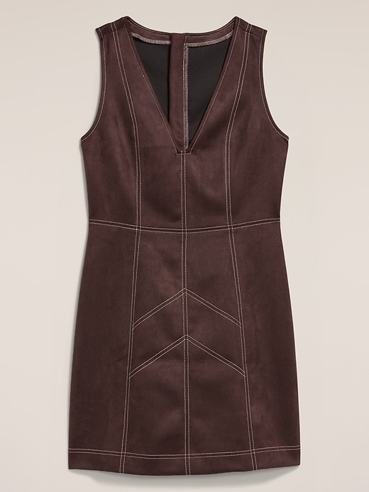 Image number 4 showing, Old Navy x Anna Sui Vegan Suede Mini Dress